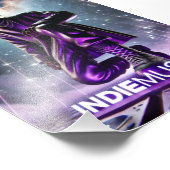 indieMusic紫–1 フォトプリント (角)