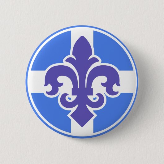 Indigene DUケベック 缶バッジ (正面)