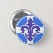 Indigene DUケベック 缶バッジ (正面&裏面)