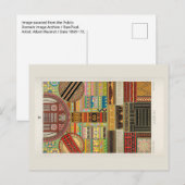 Indigenous patterns in textiles postcard ポストカード (正面/裏面)