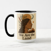 Indigenous Peoples’ Day Mug | Boho Earthy Coffee G マグカップ (左)