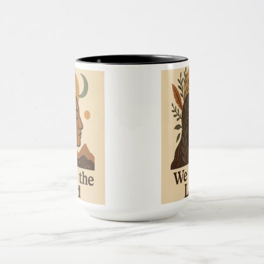 Indigenous Peoples’ Day Mug | Boho Earthy Coffee G マグカップ (中央)