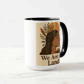 Indigenous Peoples’ Day Mug | Boho Earthy Coffee G マグカップ (正面右)