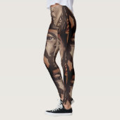 Indigenous Strength Southwestern Fashion レギンス (左)