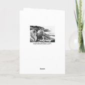 INDIGOなめらかなチャウアートカード カード (裏面)