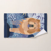 INDIGOなめらかなチャウバスタオオルセット バスタオルセット (ハンドタオル)