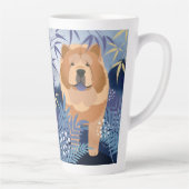 INDIGOなめらかなチョウラテマグカップ カフェラテマグ (右)