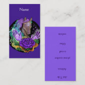 Indigoバラ~名刺バージョン3 名刺 (正面/裏面)