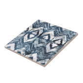 Indigo抽出 – 幾何学模様 タイル (側面)