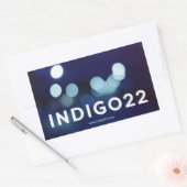 indigo22 長方形シール (封筒)