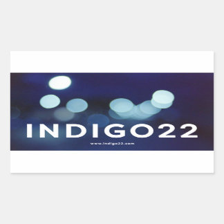 indigo22 長方形シール