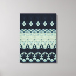 Indigo Beauty Shibori Canvas Print キャンバスプリント