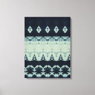 Indigo Beauty Shibori Canvas Print キャンバスプリント