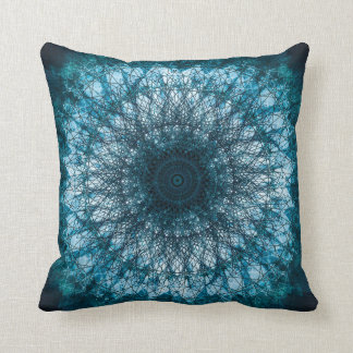 Indigo Blue Mandala クッション