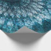 Indigo Blue Mandala ラッピングペーパー (角)