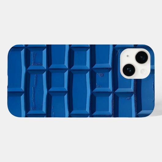 Indigo Brick Design iPhone Case For Men Case-Mate iPhoneケース (裏面 (横))