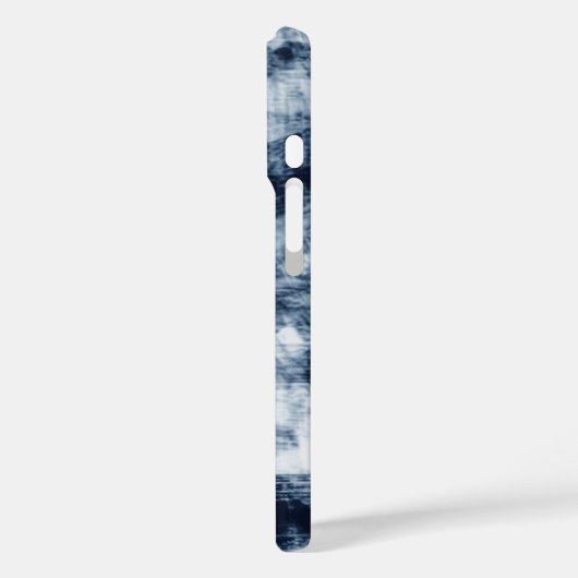 Indigo Brushstroke Chaos Case-Mate iPhoneケース (裏面 / 左)