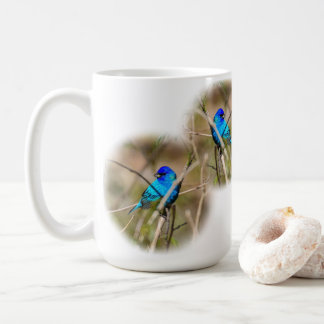 Indigo Bunting Songbird Classic Mug コーヒーマグカップ