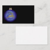 INDIGO CHRISTMAS BUBBLE 名刺 (正面/裏面)