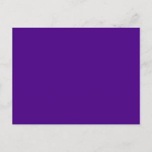 Indigo Dark Purple Trend王室の Color背景 ポストカード