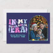 Indigo Disco In My Nutcracker Era Christmas Photo シーズンカード (正面)