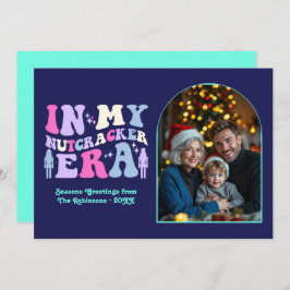 Indigo Disco In My Nutcracker Era Christmas Photo シーズンカード