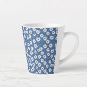 Indigo Dream Daisies カフェラテマグ (右)