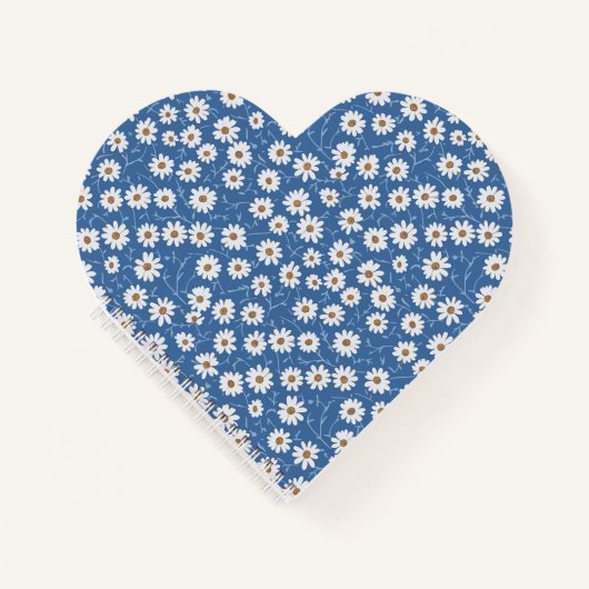 Indigo Dream Daisies ノートブック (正面)