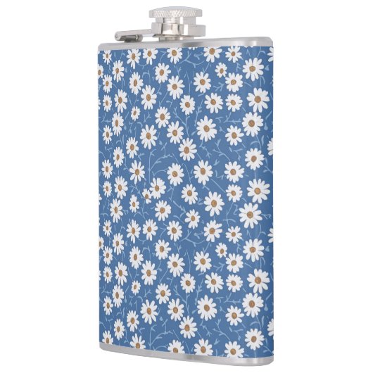 Indigo Dream Daisies フラスク (左)