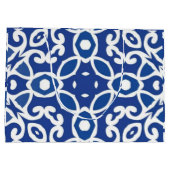 Indigo Heritage Classic Portuguese Geometric ラージペーパーバッグ (裏面)