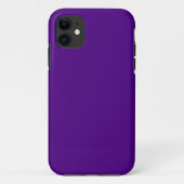 Indigo hex code 4B0082 Case-Mate iPhoneケース (裏面)