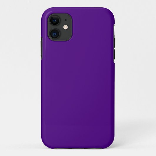Indigo hex code 4B0082 Case-Mate iPhoneケース (裏面)