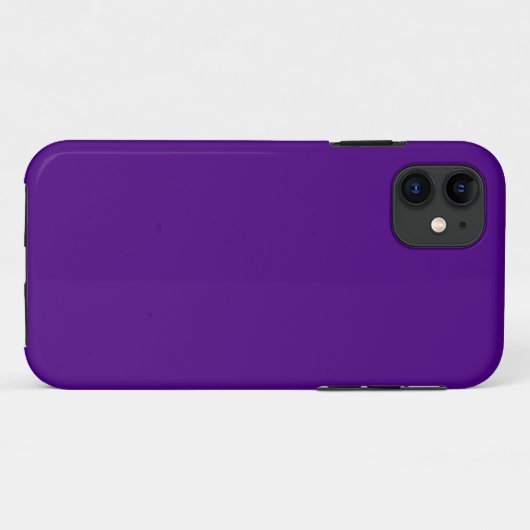 Indigo hex code 4B0082 Case-Mate iPhoneケース (裏面(横))