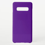 Indigo hex code 4B0082 Samsung Galaxy S10 ケース<br><div class="desc">Indigo hex code 4B0082トレンドカラー色の色鮮やかな色鮮やかな色彩にピグメントインディゴバイオレットブルー</div>