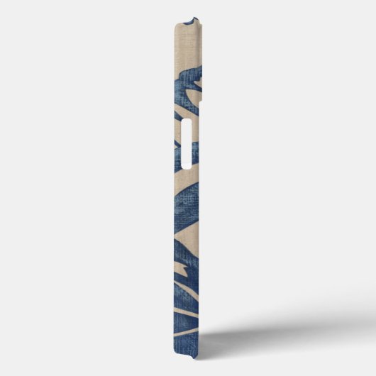 Indigo Hibiscus Case-Mate iPhoneケース (裏面 / 右)
