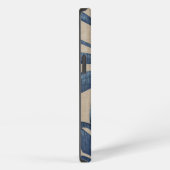 Indigo Hibiscus iPhoneケース (右側面)