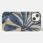 Indigo Hibiscus iPhoneケース (裏面横)