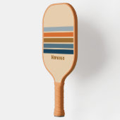 Indigo Horizon Across Striping with Name ピックルボールラケット (左)