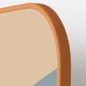 Indigo Horizon Across Striping with Name ピックルボールラケット (左詳細)