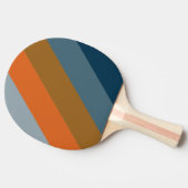 Indigo Horizon Bold Stripes 卓球ラケット (横)