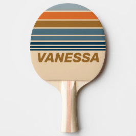 Indigo Horizon Striping with Name 卓球ラケット