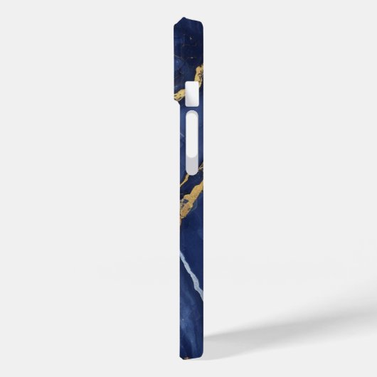 Indigo Marble Case-Mate iPhoneケース (裏面 / 左)