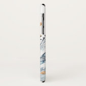 Indigo & Ochre – 水彩花 Case-Mate iPhoneケース (裏面/左)