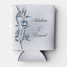 Indigo Romance Wedding Can Coolers 缶クーラー