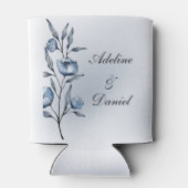 Indigo Romance Wedding Can Coolers 缶クーラー (裏面)
