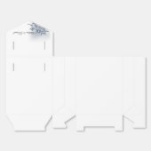 Indigo Romance Wedding Favor Boxes フェイバーボックス (見開き)