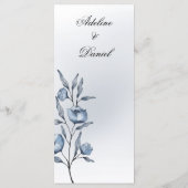 Indigo Romance Wedding Menu メニュー (裏面)