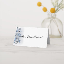 Indigo Romance Wedding Place Cards プレイスカード
