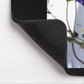 Indigo Swirl Morning Glory マウスパッド (コーナー)