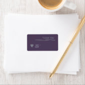 Indigo Thank You Giftステッカー ラベル (インサイチュ)